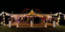 Feest in tent