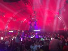 Feest in tent